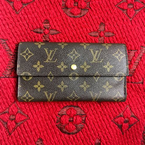 long lv wallet|authentic lv wallet.